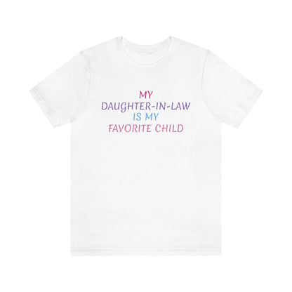 Daughter-in-Law Unisex Jersey Short Sleeve Tee